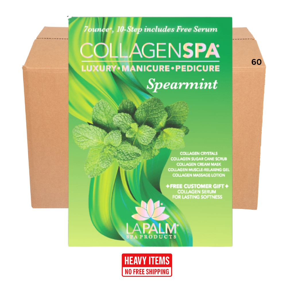 LaPalm Collagen Pedicure Deluxe 10 Steps (Case of 60) – QQ Nail Supply
