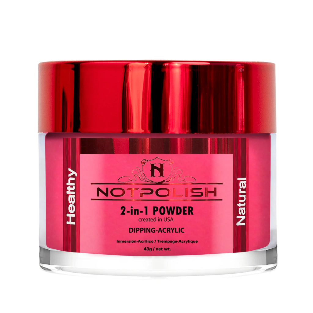 Not Polish Dip & Acrylic Powder - M123 Hibiscus Sunrise