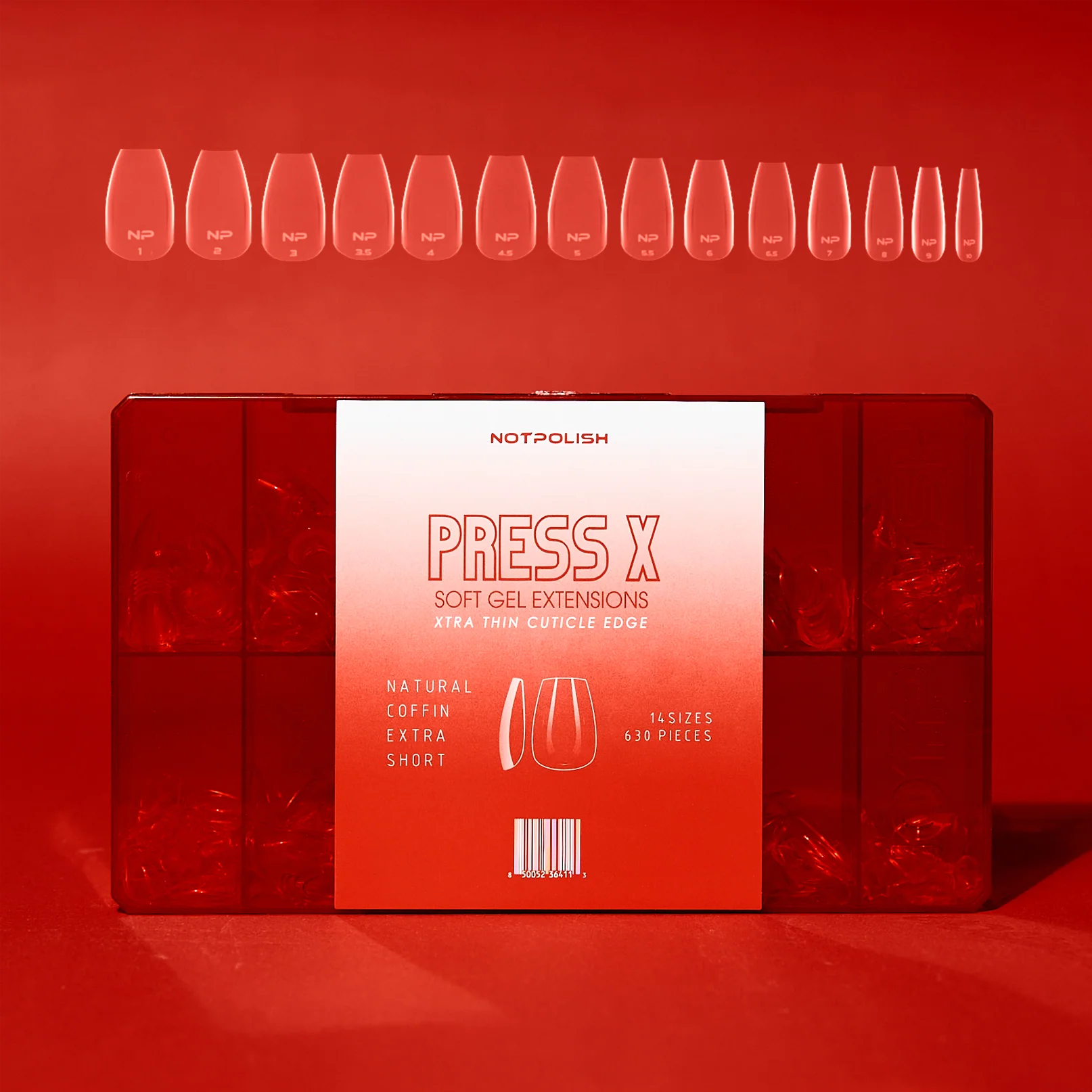 Not Polish Natural Press X Tip Box – QQ Nail Supply Not Polish Natural Press X Tip Box – QQ Nail Supply