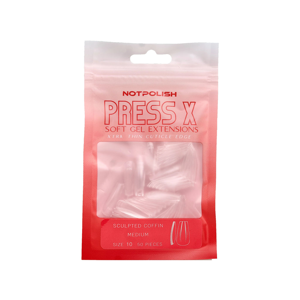 Not Polish Sculpted Coffin Medium Press X Refill Bags
