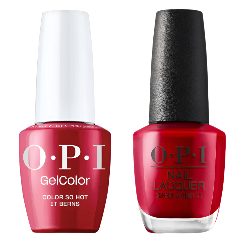 OPI Duo Z13 - Color So Hot It Berns