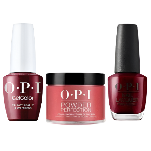 OPI Trio H08 - I'm Not Really a Waitress