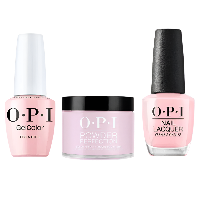 OPI Trio H39 - It's A Girl!