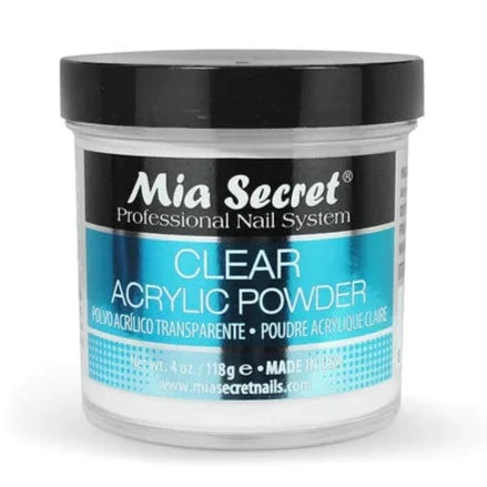 Mia Secret Acrylic Powder - Clear (4oz)