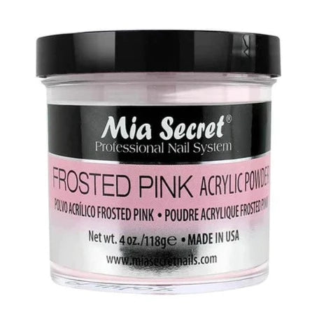 Mia Secret Acrylic Powder - Frosted Pink (4oz)