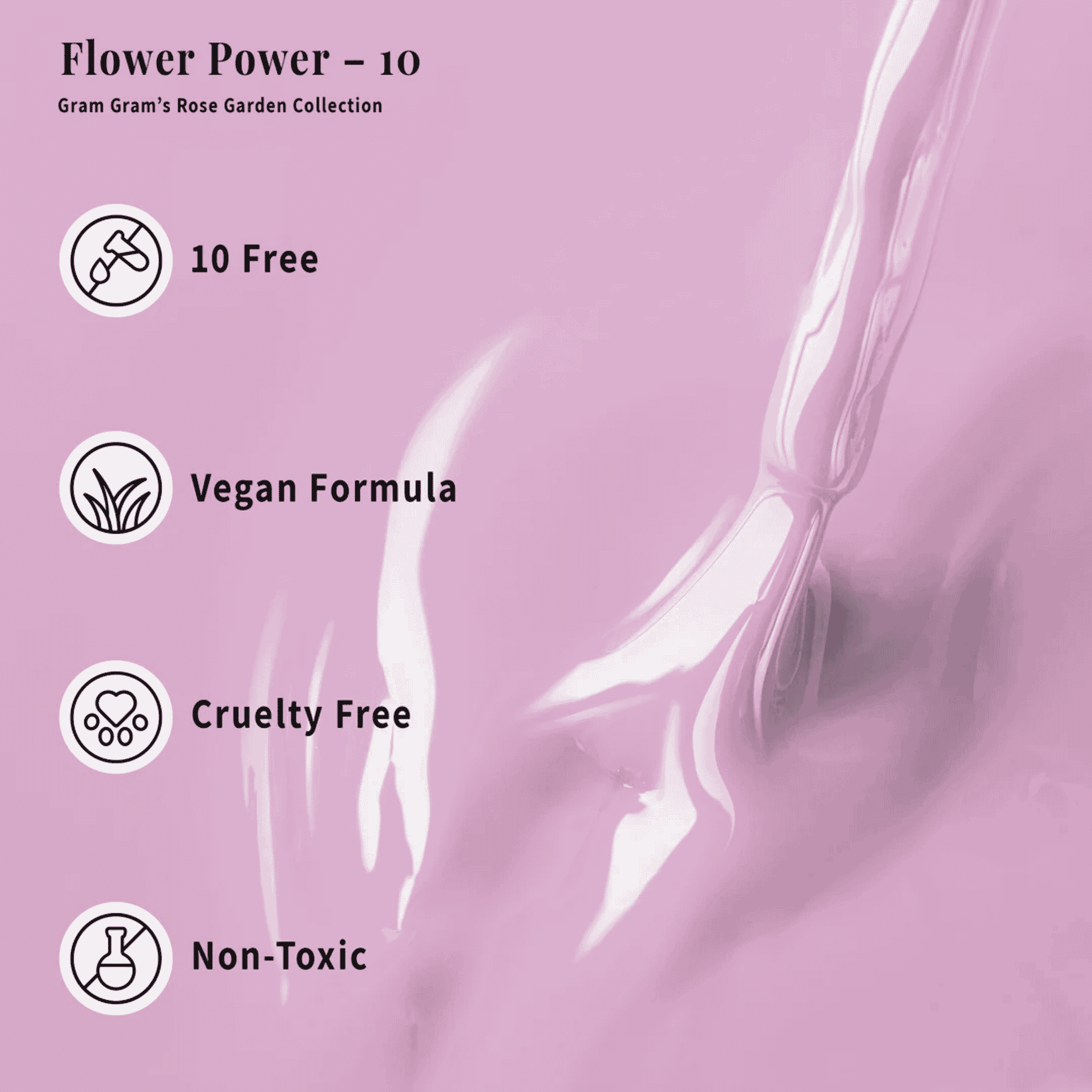 PLA 2-In-1 Dip/Dap Powder 10 – Flower Power| QQ Nail Supply