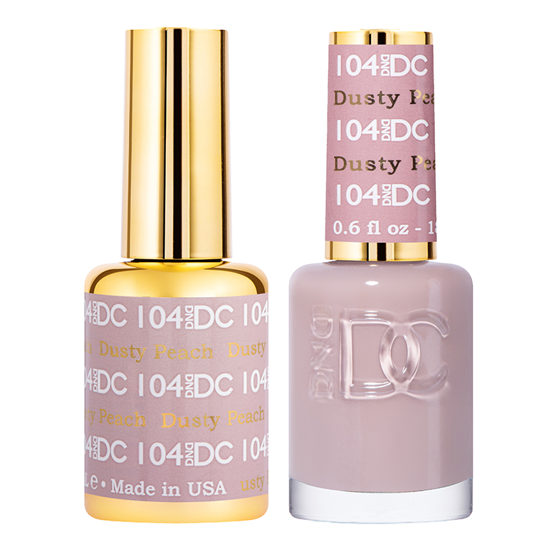 DC Gel Duo 104 - Dusty Peach