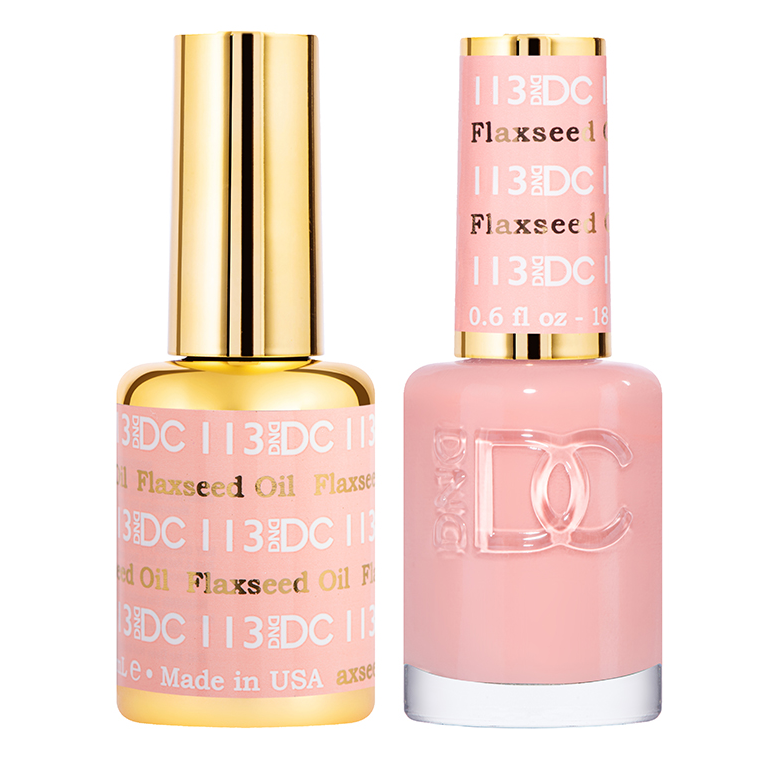 DC Gel Duo 113 - Flaxseed Oil – QQ Nail Supply