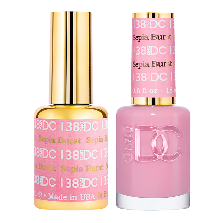 DC Gel Duo 138 - Sepia Burst – QQ Nail Supply DC Gel Duo 138 - Sepia Burst – QQ Nail Supply