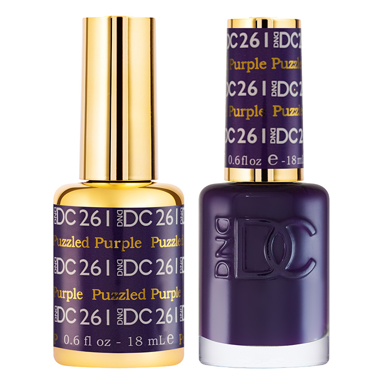 DC Gel Duo 261 - Puzzled Purple