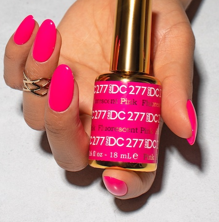 DC Gel Duo 277 - Fluorescent Pink – QQ Nail Supply