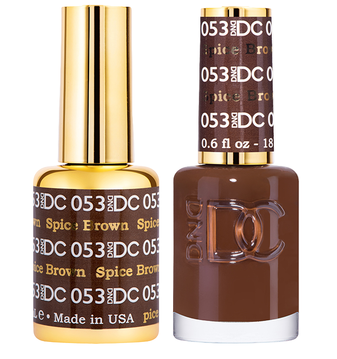 DC Gel Duo 053 - Spiced Brown * – QQ Nail Supply