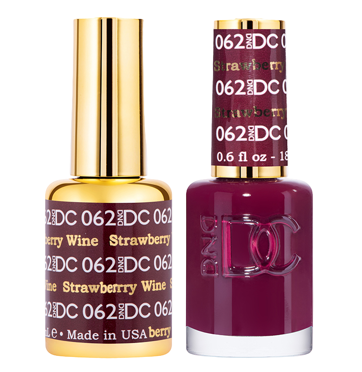 DC Gel Duo 062 - Strawberry Wine – QQ Nail Supply