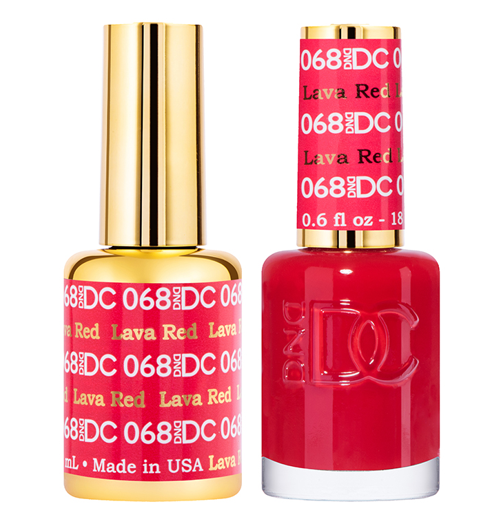 DC Gel Duo 68 - Lava Red