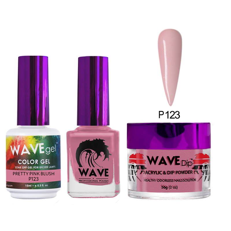 Wave Gel Simplicity Trio - #123 Pretty Pink Blush