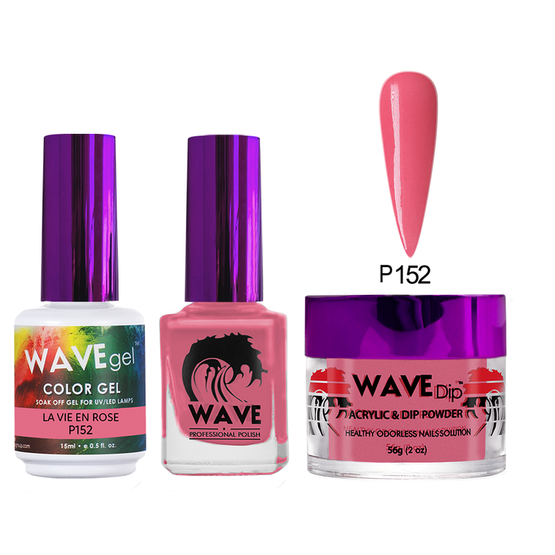 Wave Gel Simplicity Trio - #152 La Vie En Rose – QQ Nail Supply