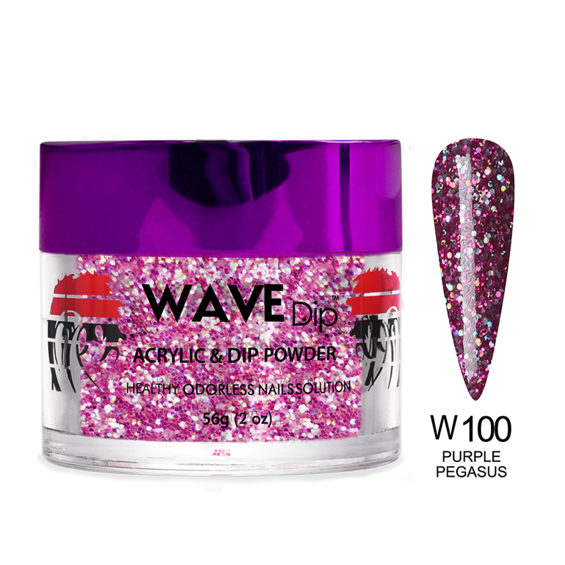 Wave Dip/Acrylic Powder - 100 Purple Pegasus