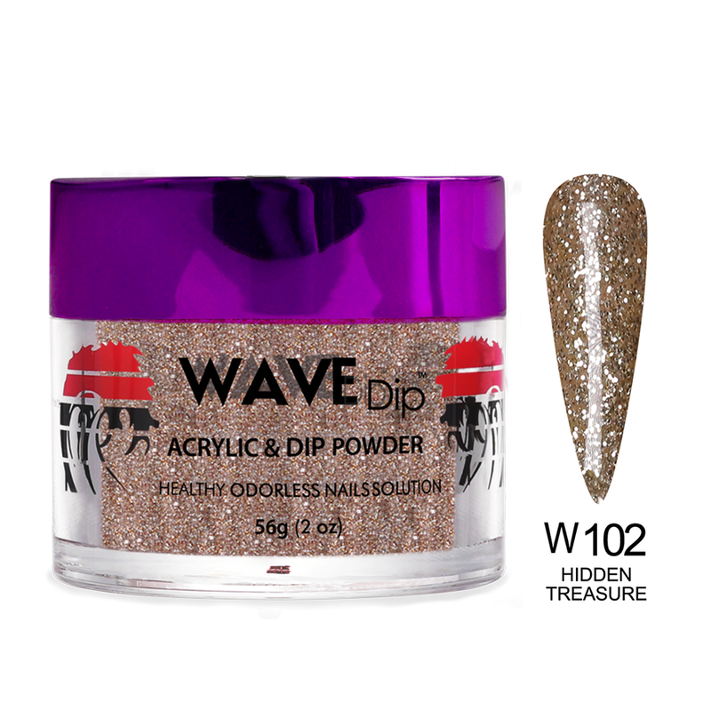 Wave Dip/Acrylic Powder - 102 Hidden Treasure