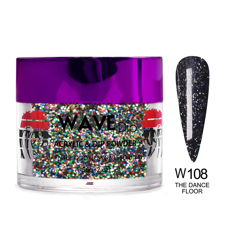 Wave Dip/Acrylic Powder - 108 The Dance Floor