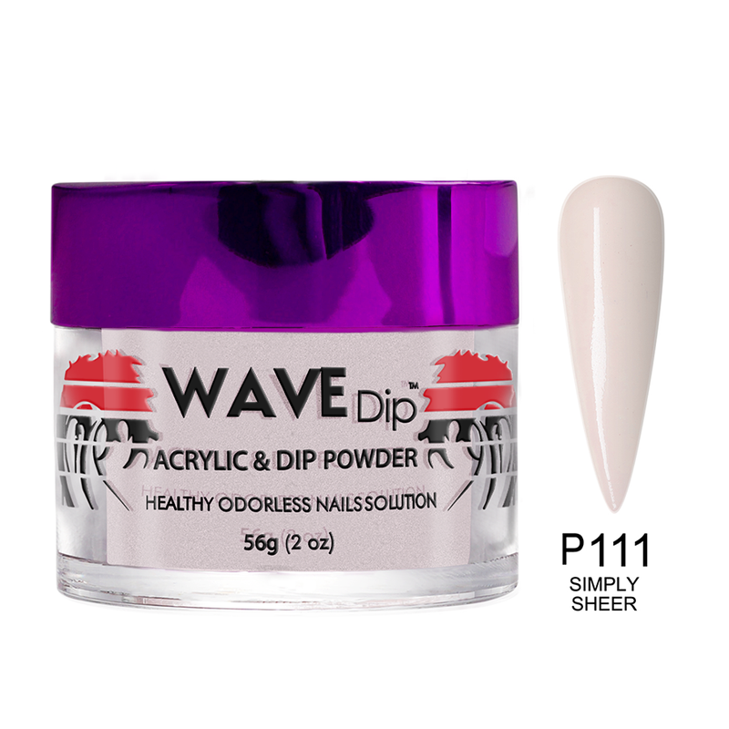 Wave Dip/Acrylic Powder - 111 Simply Sheer