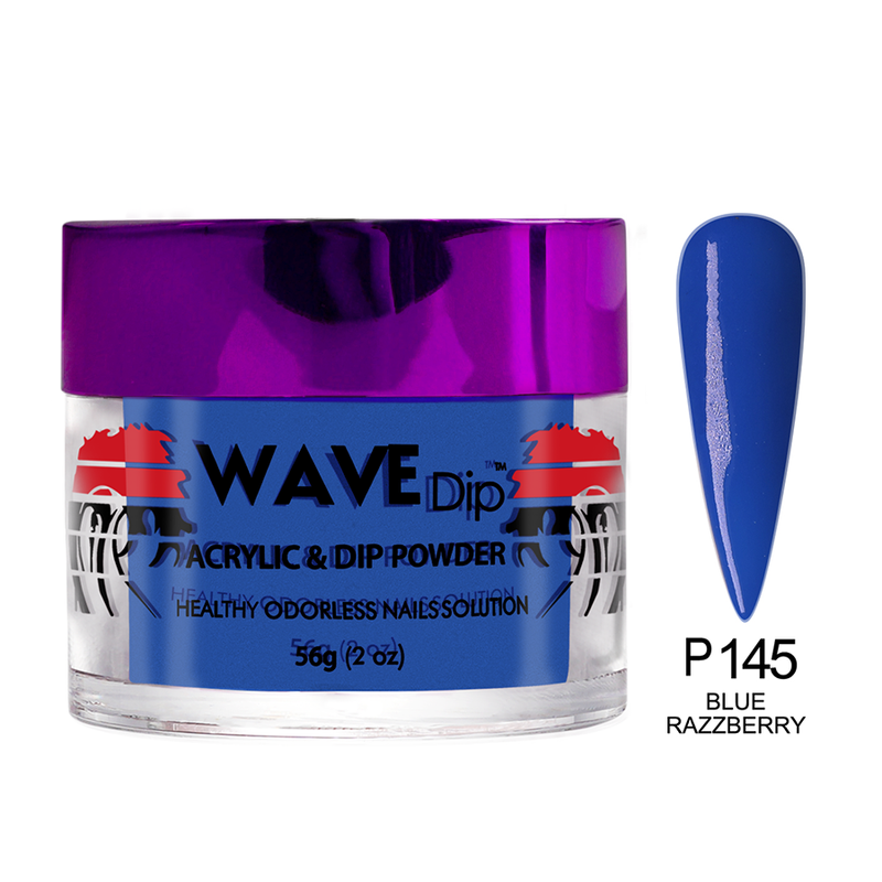 Wave Dip/Acrylic Powder - 145 Blue Razzberry