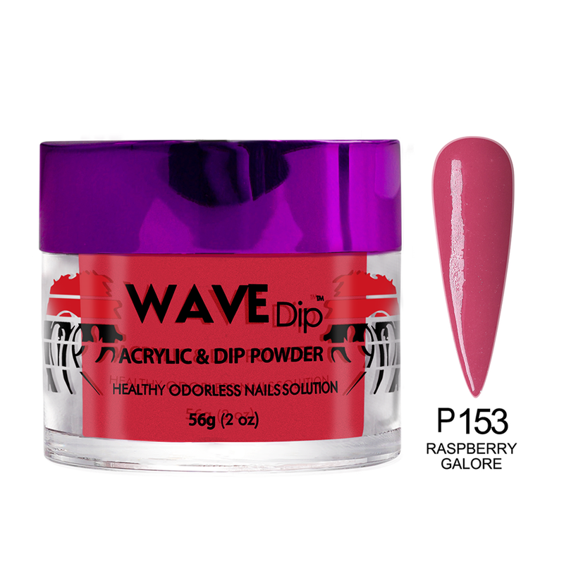 Wave Dip/Acrylic Powder - 153 Raspberry Galore