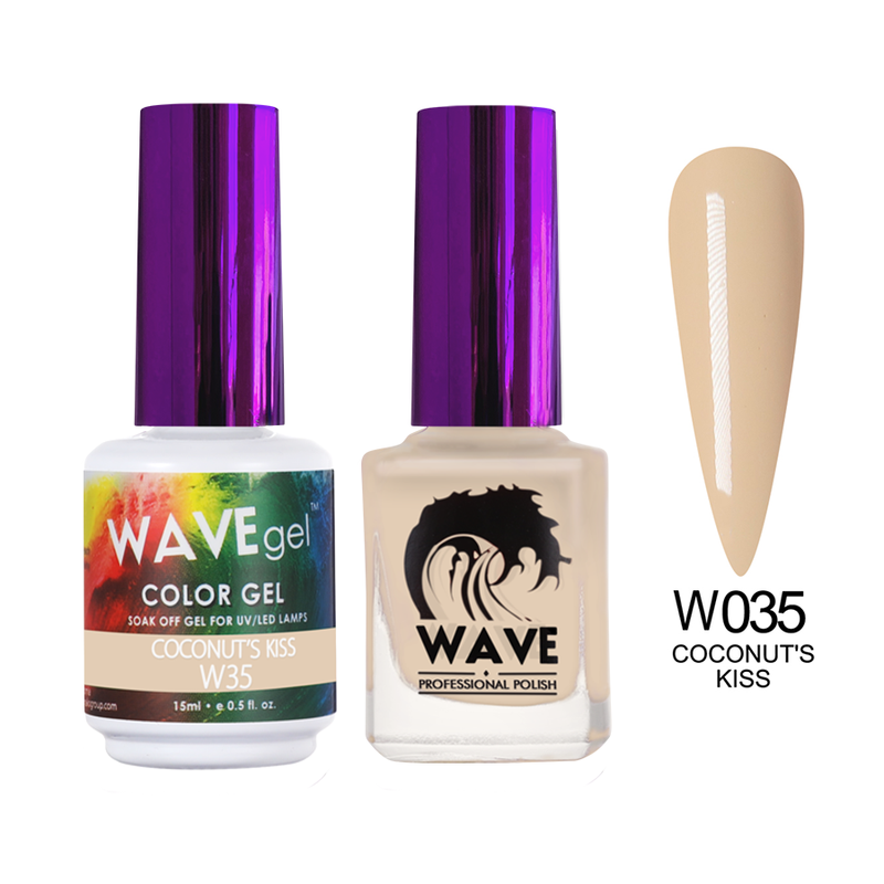 Wave Simplicity Gel Duo - 035 Coconut's Kiss