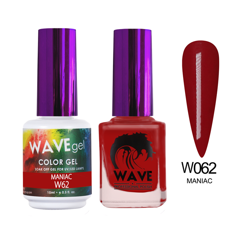 AQⅢ各20・ip10・リペアセラム10・ AQ UV10g・フルイドN22×5 Wave Simplicity Gel Duo - 062 Maniac – QQ Nail Supply