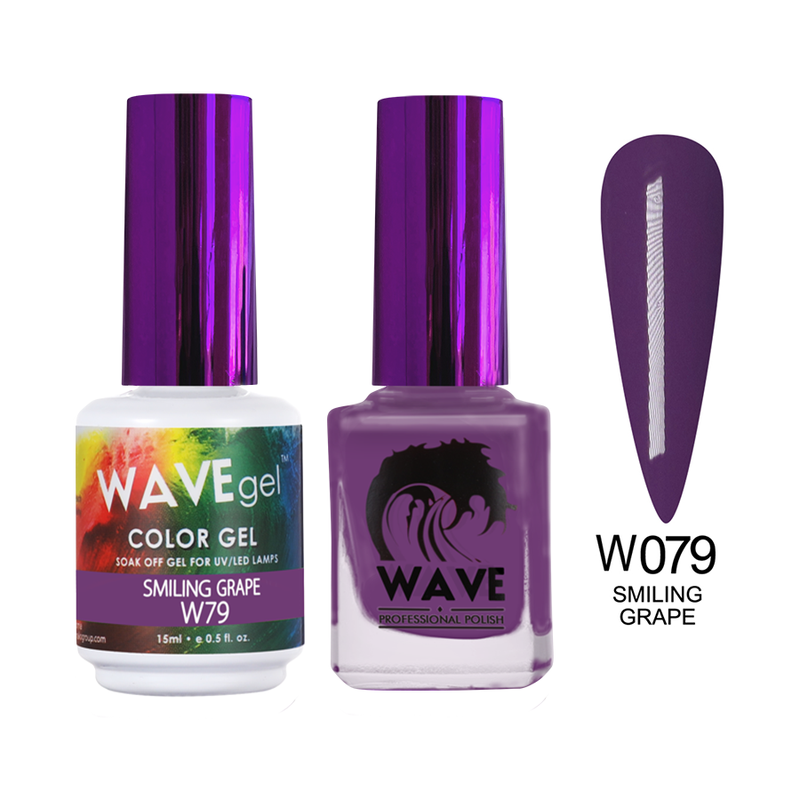 Wave Simplicity Gel Duo - 079 Smiling Grape