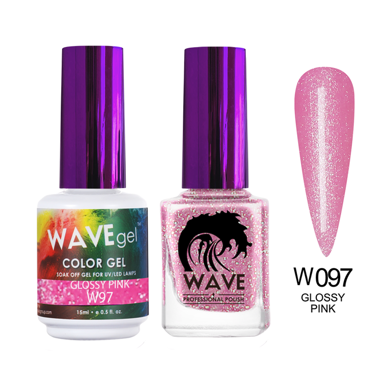 Wave Simplicity Gel Duo - 097 Glossy Pink – QQ Nail Supply Wave Simplicity Gel Duo - 097 Glossy Pink – QQ Nail Supply