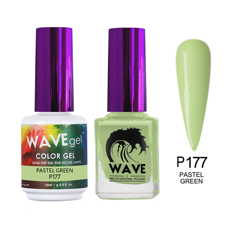 Wave Simplicity Gel Duo - 177 Pastel Green