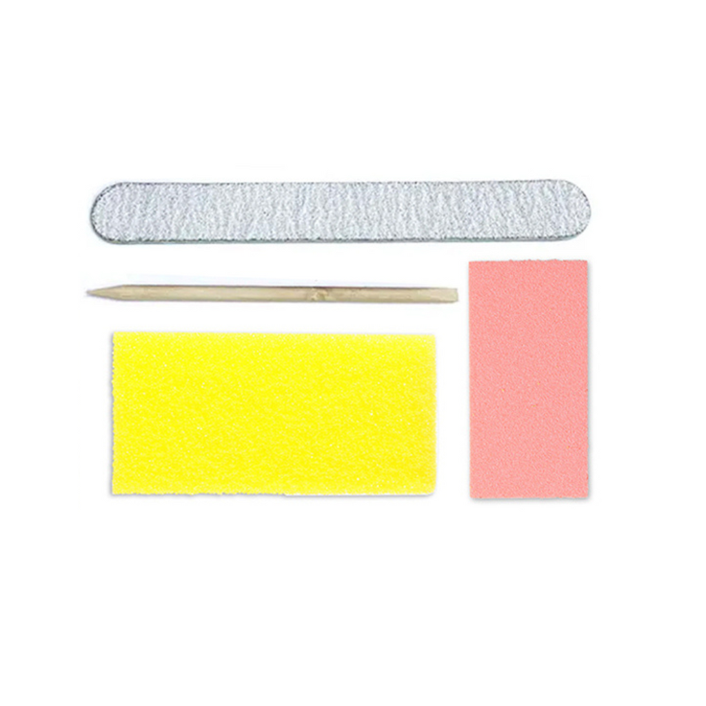 TNM Pedicure 4pc Kit with Pusher 