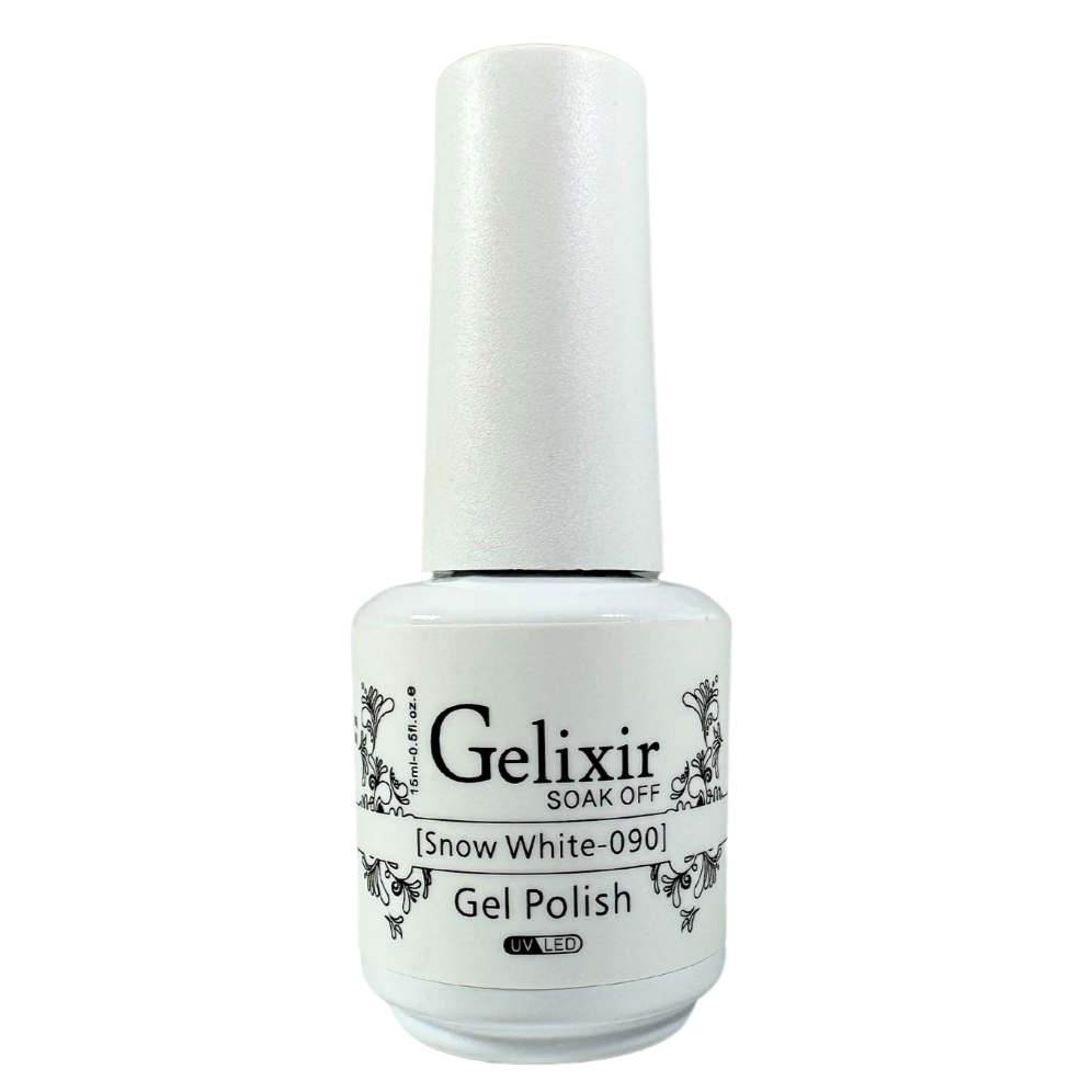 Gelixir Super White Gel Polish (0.5oz)