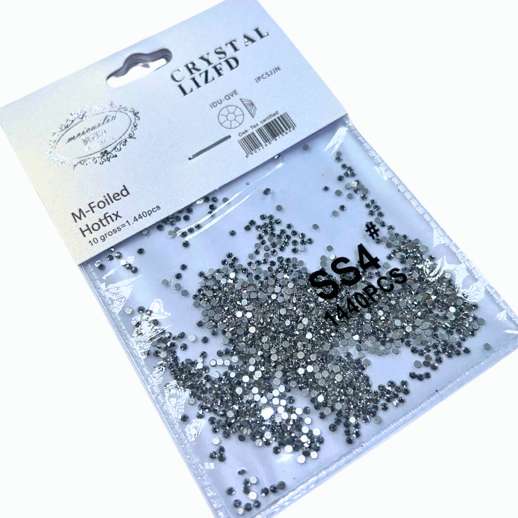 Silver Rhinestone Pack (2 Sizes)