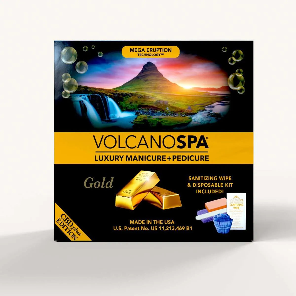 Volcano Spa Pedicure Deluxe CBD 10 Steps (Case of 36) – QQ