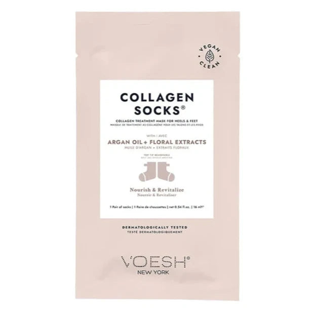 Voesh Collagen Socks - Argan Oil & Floral Extracts