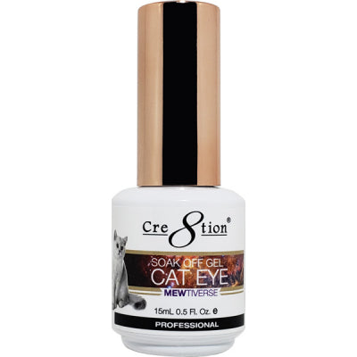 Cre8tion Holographic Cat Eye Gel (0.5oz)