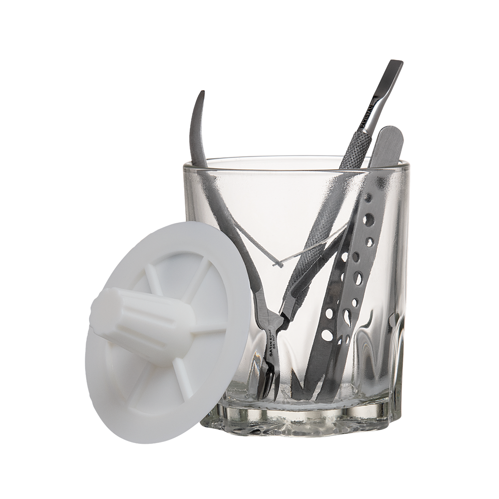 Glass Sterilizing Jar with Lid