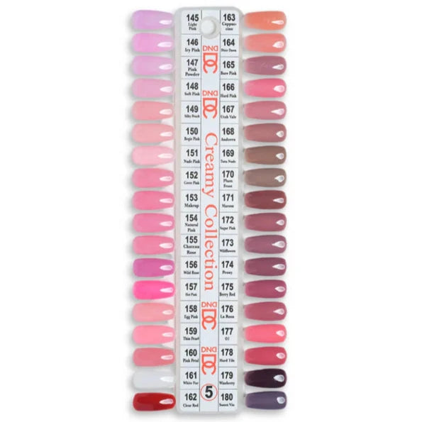 dc gel duo set 5 collection color chart