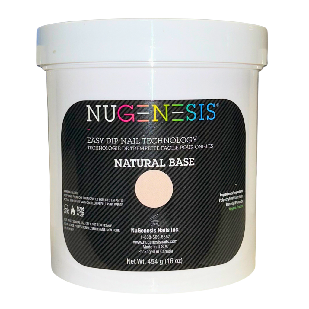 Nugenesis Dip Powder Natural Base (16oz)