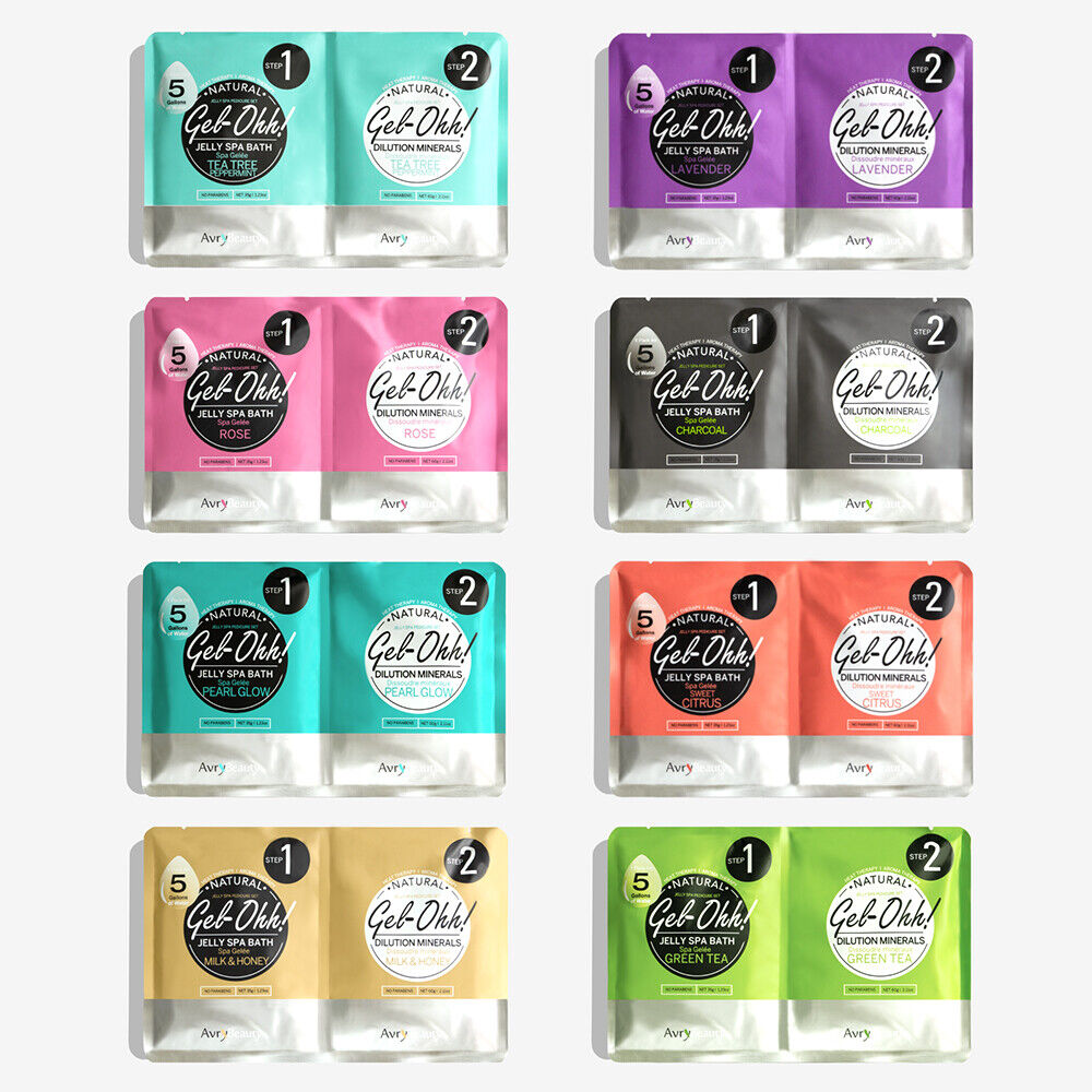 Avry Gel-Ohh Jelly Spa Bath (8 Scents)