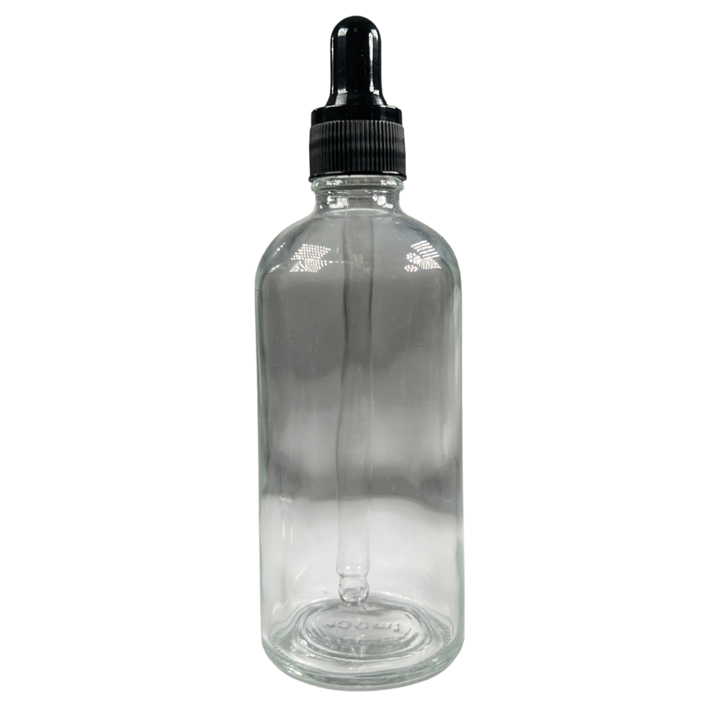 Empty Glass Dropper Bottle (4oz)