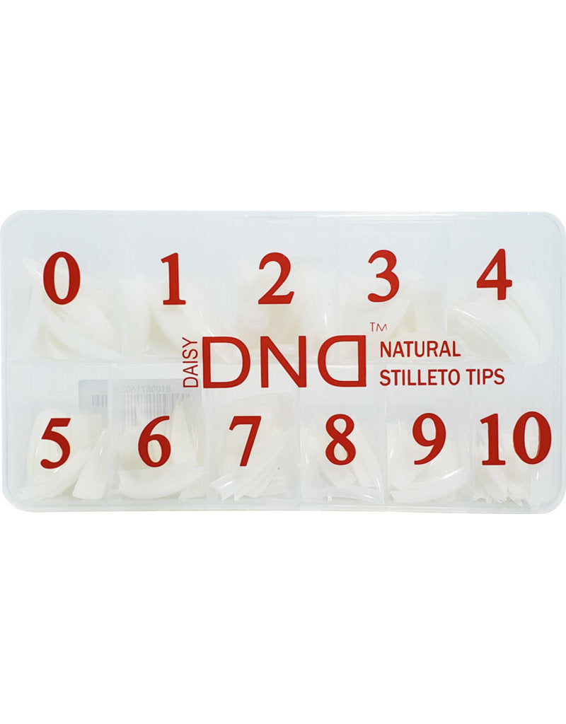 DND Natural Stilleto Tip Box (500pcs)
