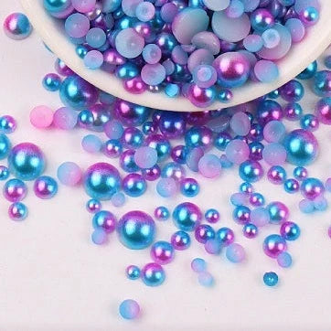 Purple & Blue Pearls
