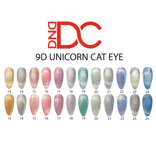 DC 9D Unicorn Cat Eye Gel Collection (12 Colors)