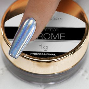 Cre8tion Chrome Powder - Silver Hologram B