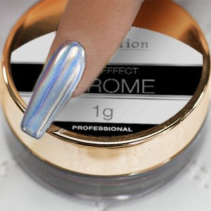 Cre8tion Chrome Powder - Silver Hologram A