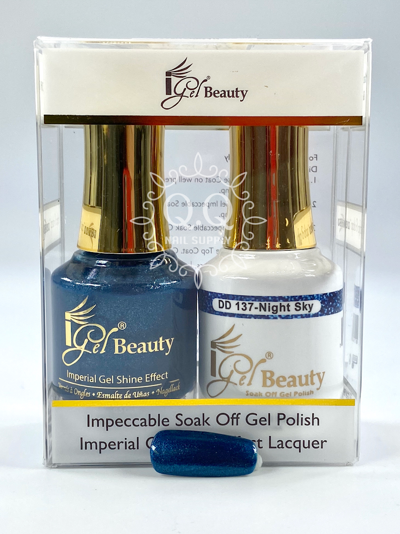 Dd137 Color iGel Gel Duo - DD137 Night Sky – QQ Nail Supply