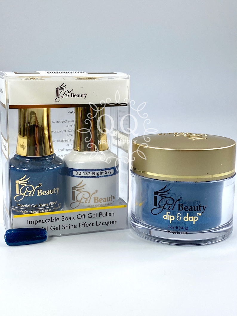 Dd137 Color iGel Trio - DD137 Night Sky – QQ Nail Supply