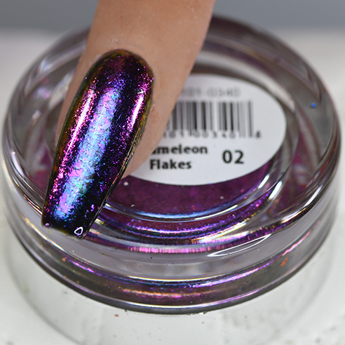 Cre8tion Chameleon Flakes (36 Colors) – QQ Nail Supply